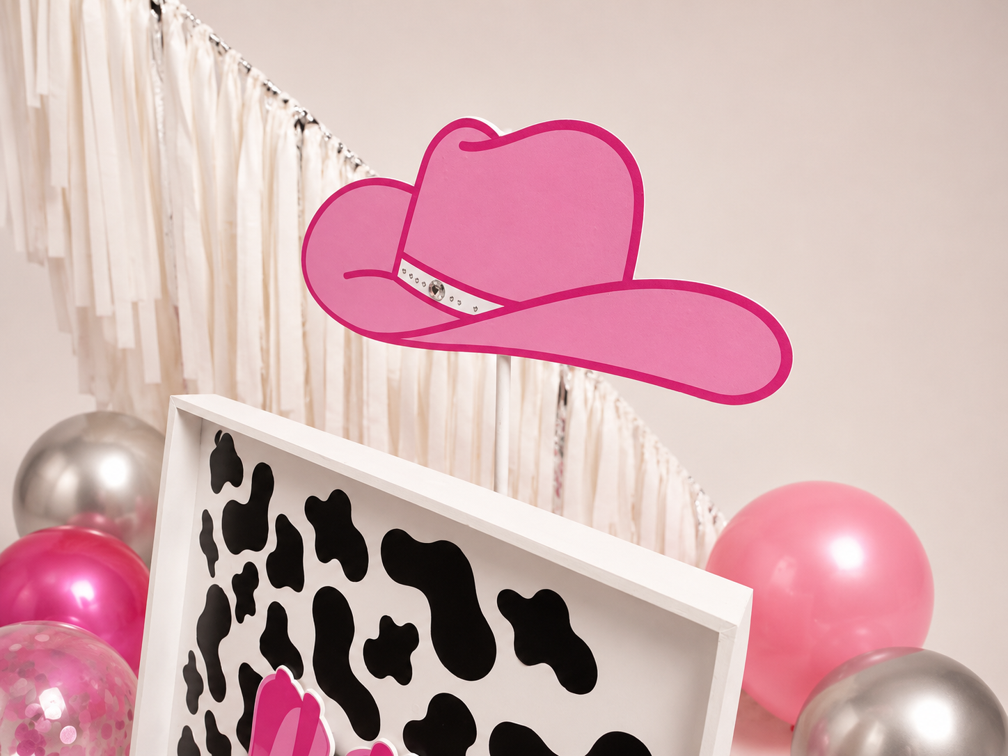 Cowgirl prop hire detail