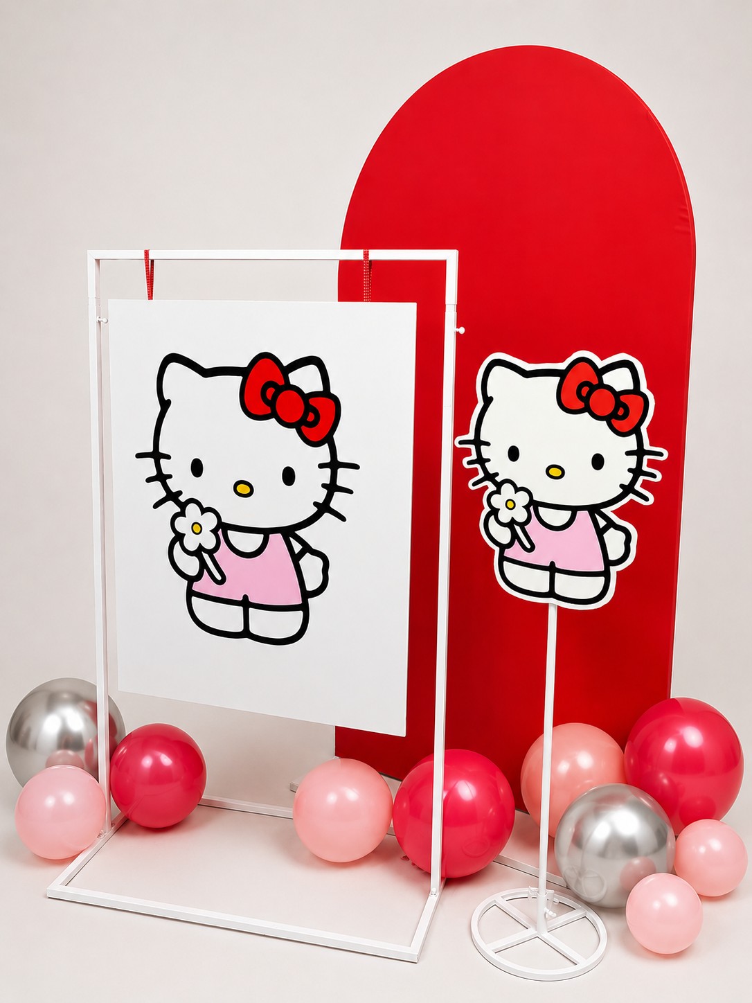 Hello Kitty prop hire detail