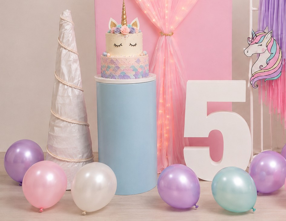 Unicorn prop hire detail