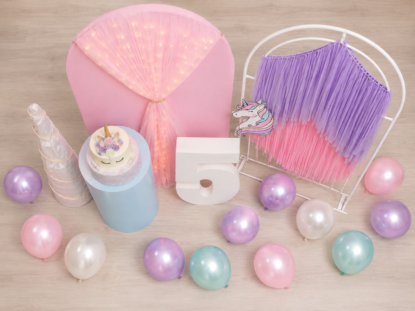 Unicorn prop hire detail